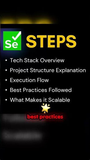 How to Explain Your Automation Framework in Interviews (FAST Guide!)