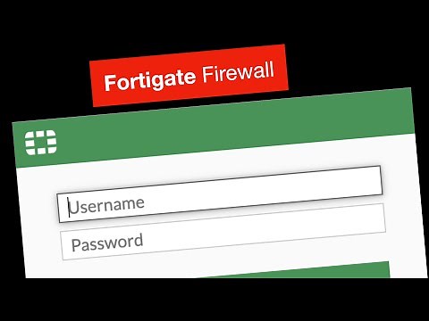 FortiGate Firewall Basic Setup (7.0)