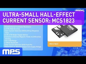Ultra-Small Hall-Effect Current Sensor: MCS1823