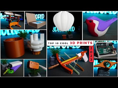 Top 10 Cool 3D Printing Ideas For 2023 | Part 24 #3dprinting
