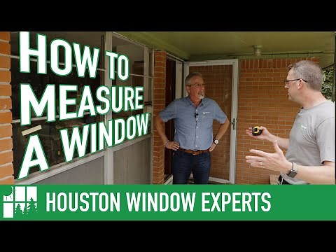 How To Measure A Replacement Window