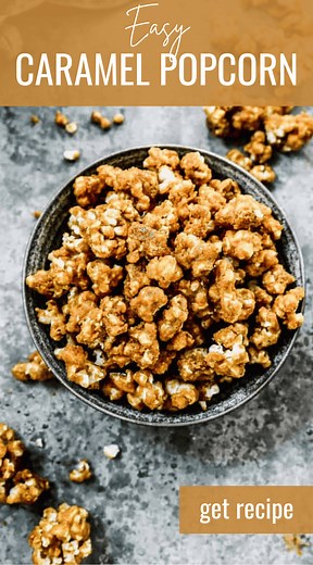 Easy Homemade Caramel Popcorn Recipe