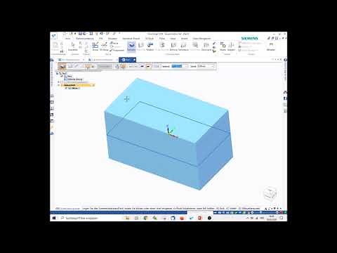 Solid Edge Tutorial 2 Extrusion