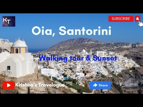 Oia, Santorini - Walking tour and Sunset | Best of Greece 10