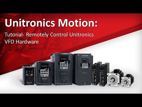 Remotely Control Unitronics VFD Hardware – Tutorial