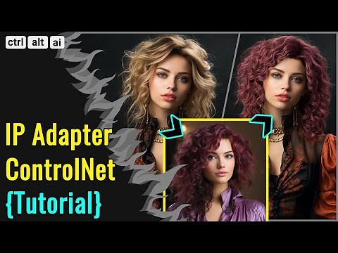 A1111: IP Adapter ControlNet Tutorial (Stable Diffusion)