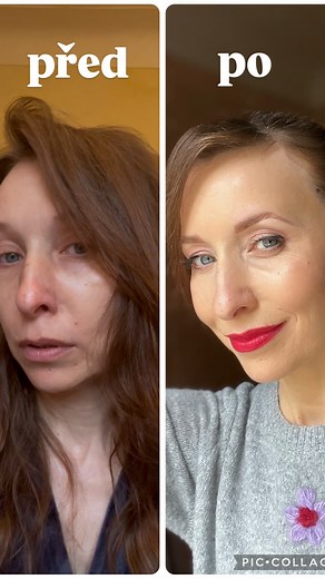 3K reactions · 11 shares | PŘED a PO #tutorial #provas  Abyste si nemysleli, že se s @petra_bi_la flákáme… Nás to teda baví!  Doufám , že i Vás?  A zajímalo by mě, jestli se sami sobě po ránu líbíte? Já mám co dělat…來 #reels #makeuptutorial #makeup #hairstyles #hair #ponnytail #nomakeup #terezabebarova #bezmakeupu #liceni #rutina #lovemyjob #lovemylife | Tereza Bebarová | Facebook
