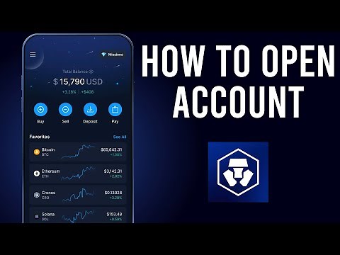 How To Open A Crypto.com Account (Step By Step)