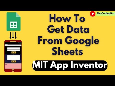 How to get google sheet data in MIT App Inventor app.