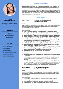7 Teacher CV examples for [Land top teaching roles]