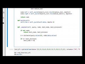 Tutorial 5: K-NN Part 8: KD-Trees NN search