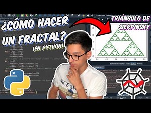 ¿CÓMO HACER UN FRACTAL EN PYTHON? | Triángulo de Sierpinsky