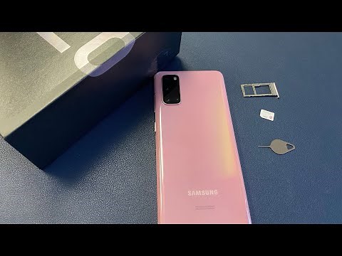 Galaxy S20/S20+ : How to Insert/Remove SIM Card Properly