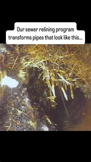 Unitywater on Instagram: "That’s tree roots that have snuck their way into the pipe - one of the biggest causes of blockages in our network! Our sewer relining program takes tired, cracked, overwhelmed pipes and gives them a glow-up! Over the past two years, we’ve relined 53km of wastewater pipes - about the same distance from Caboolture to Mooloolaba. By relining the pipes, we’re reducing odour, improving the efficiency of our wastewater network and avoiding overflows by helping prevent stormwa