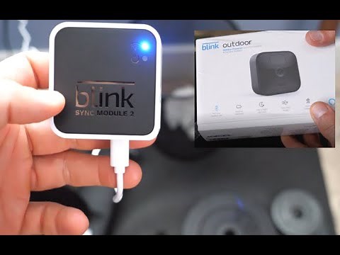 Blink Home Security Camera Initial Setup