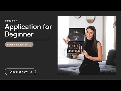 First Dipping Powder Application - Tutorial for Beginner | DOONAILS (EN)
