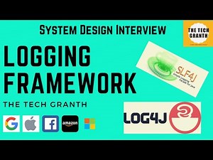 System Design Logging Framework | Implementing Logger | System Design Interview Low Level| logging