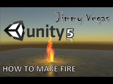 Mini Unity Tutorial - How To Create Fire - Beginner