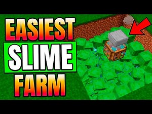 🟩 Easy Slime Farm in Minecraft Java 1.21.8+ | Step by Step Tutorial