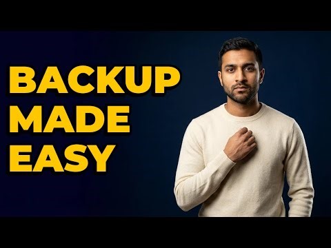 How Do I Open My Computer Backup Program?