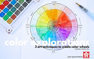 Color Explorations: A Simple Color Wheel Project For Kids