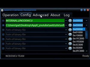 Tutoriel #35 Comment téléverser un programme en binaire dans un esp8266 sans Arduino.
