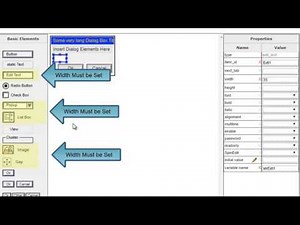 AcroDialogs: Introduction to custom dialog Elements and Properties
