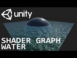 Basic water using Shader Graph in Unity.
