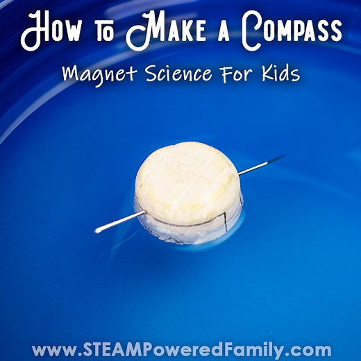 How To Make A Compass Project For Kids - Inspired by Einstein