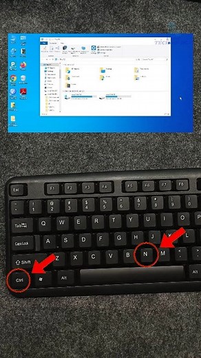 How to Open a New Window in File Explorer | Windows Shortcut Key | Computer Tips #Shorts Learn how to open a new window in File Explorer using simple shortcut keys in Windows 💻✨ This easy trick helps you manage multiple folders at once and work faster on your computer! Perfect for beginners learning Windows 10 & 11 shortcut keys and computer basics. 👉 Topics Covered: How to open new File Explorer window Shortcut key for File Explorer Windows basic tricks Computer shortcut tutorial #ComputerTip