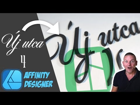 2D-s rajzból 3D-s házszámtábla készítés