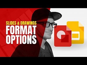 Format Options in Google Slides and Drawings - Size and Position