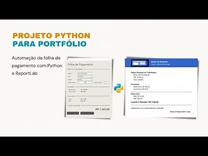 Automação de Folha de Pagamento com Python e ReportLab | Gerar PDF Passo a Passo