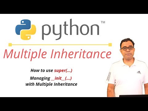 Multiple Inheritance in Python - how to use super & __init___ to initialize python Base class