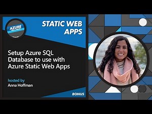 Setup Azure SQL Database to use with Azure Static Web Apps [17 of 22] | Azure Tips and Tricks