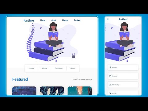 Complete Flutter Web App | A Responsive Website Tutorial for Beginners