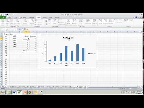 Creating a Histogram with Excel - Using the Analysis ToolPak