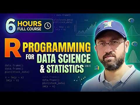 R Programming for Data Science - Full Course (6 Hours) | Beginner to Pro