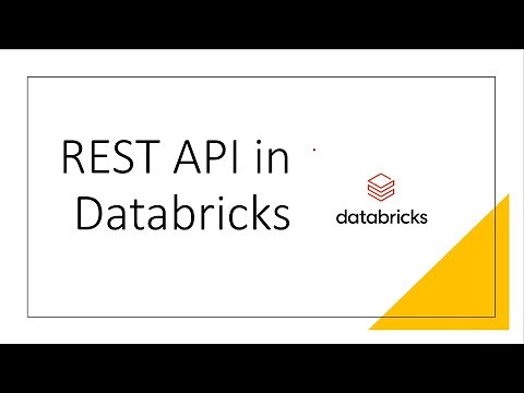 REST API in Databricks