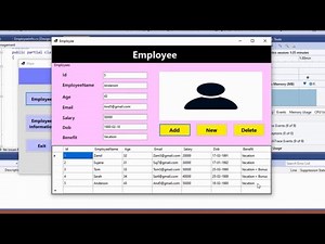 Employee Management System Using C#