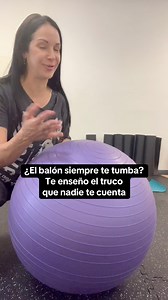 46K views · 1.1K reactions |  TUTORIAL: Suspensiones en Balón de Fitball¿Alguna vez has intentado hacer planchas en balón y terminas rodando por todo el piso? El problema no es tu equilibrio, es la POSICIÓN INICIAL. #pilatesworkout #pilatestips | Pilates Studio Yam | Facebook