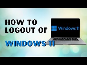 How to Log Out of Windows 11 | Windows 11 Sign Out Tutorial