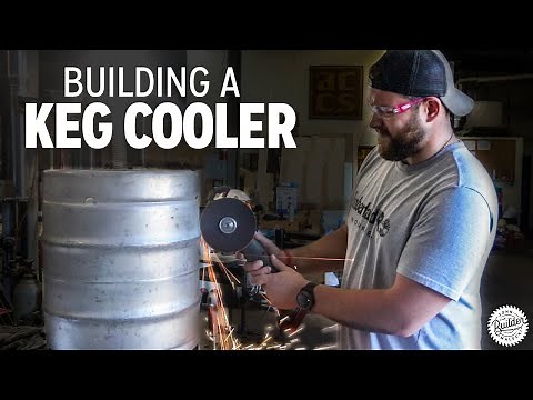 Build A Beer Cooler From A Keg