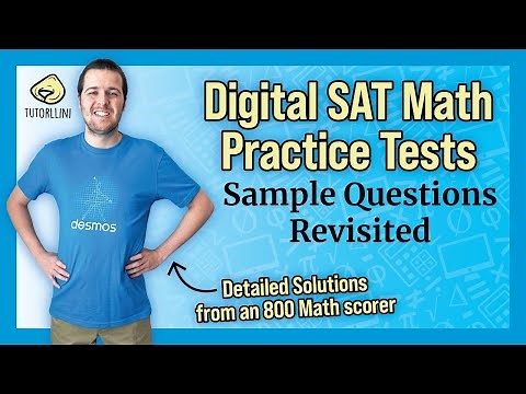Digital SAT Math - Sample Questions Revisited