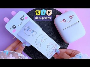 DIY sticker print machine / handmade printer machine at home / easy to make / Tonni art and craft