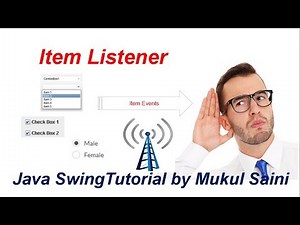 #15.4 Java Swing Tutorial | ItemListener part-4 |How to add itemListener on a JCheckBoxMenuItem