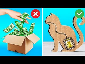CARDBOARD GENIUS | DIY Crafts and Hacks You Won't Believe! by 123GO! SCHOOL