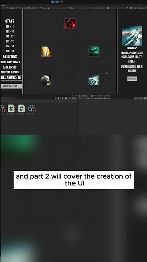 How To Make a Skill System or Talent Tree in Unity #gamedevelopment #unity3d #tutorial