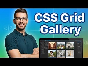 Build a Responsive CSS Grid Gallery | Complete Tutorial for Beginners