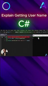 Getting string from user in C# (user input)